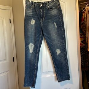 Seven Brand Size 14 High Rise Ankle Skinny Jeans